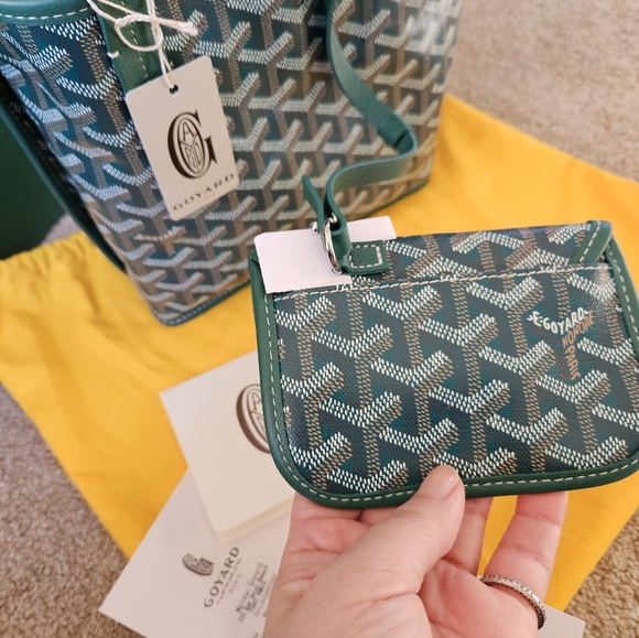 Goyard mini anjou green - Picture 5 of 5